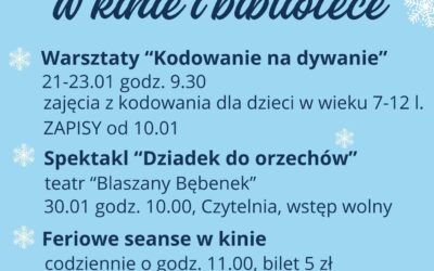 ferie w&nbsp;bibliotece i&nbsp;kinie